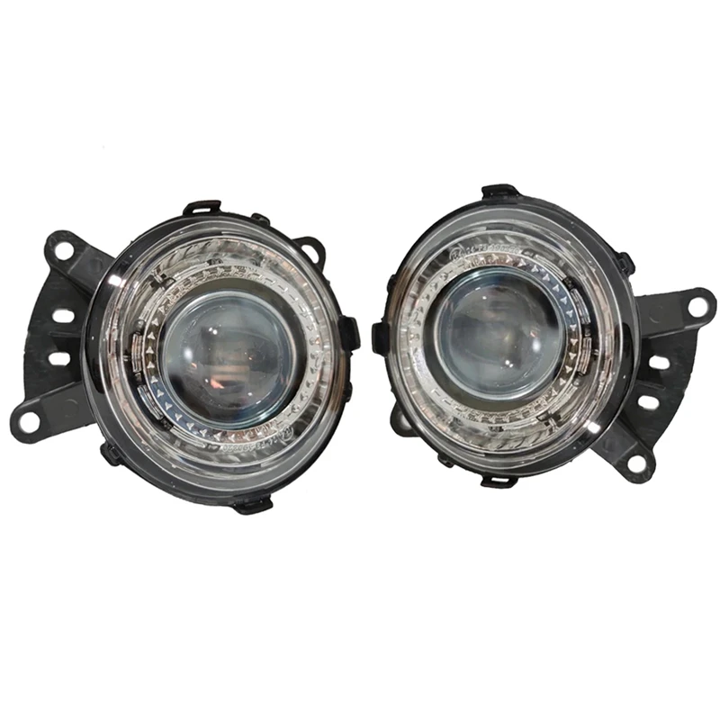 

1Pair Truck Front LED Fog Lamp Daytime Running White Lights For Benz Actros MP4 2011-2019 Emark E4 9438200156 9438200056