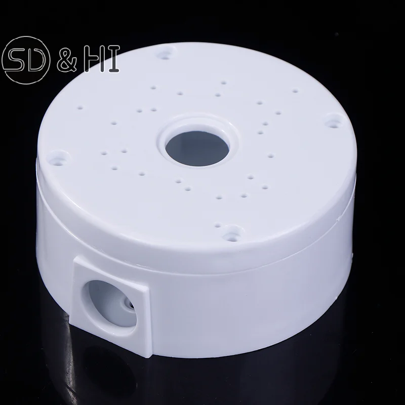 Plastic CCTV Camera Junction Box Cable Deep Base For Dome/IP Camera Waterproof Mount Bracket Hemispherical Bracket