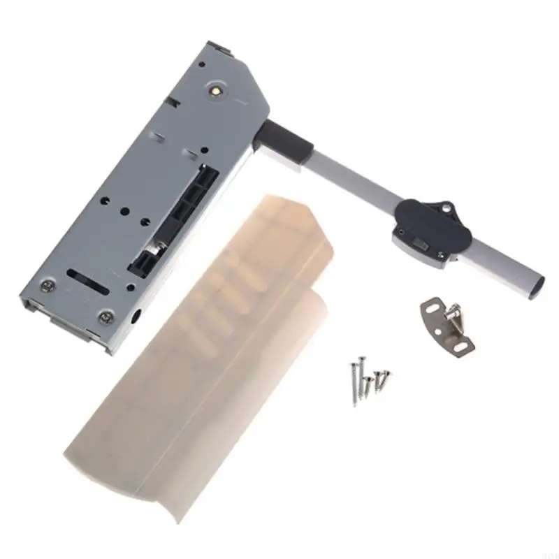 Quiet Closing Overhead Door Dampened Hydraulic Support For Kitchen Cabinets Bathroom Storage Unit Easy Mount Design M4YD