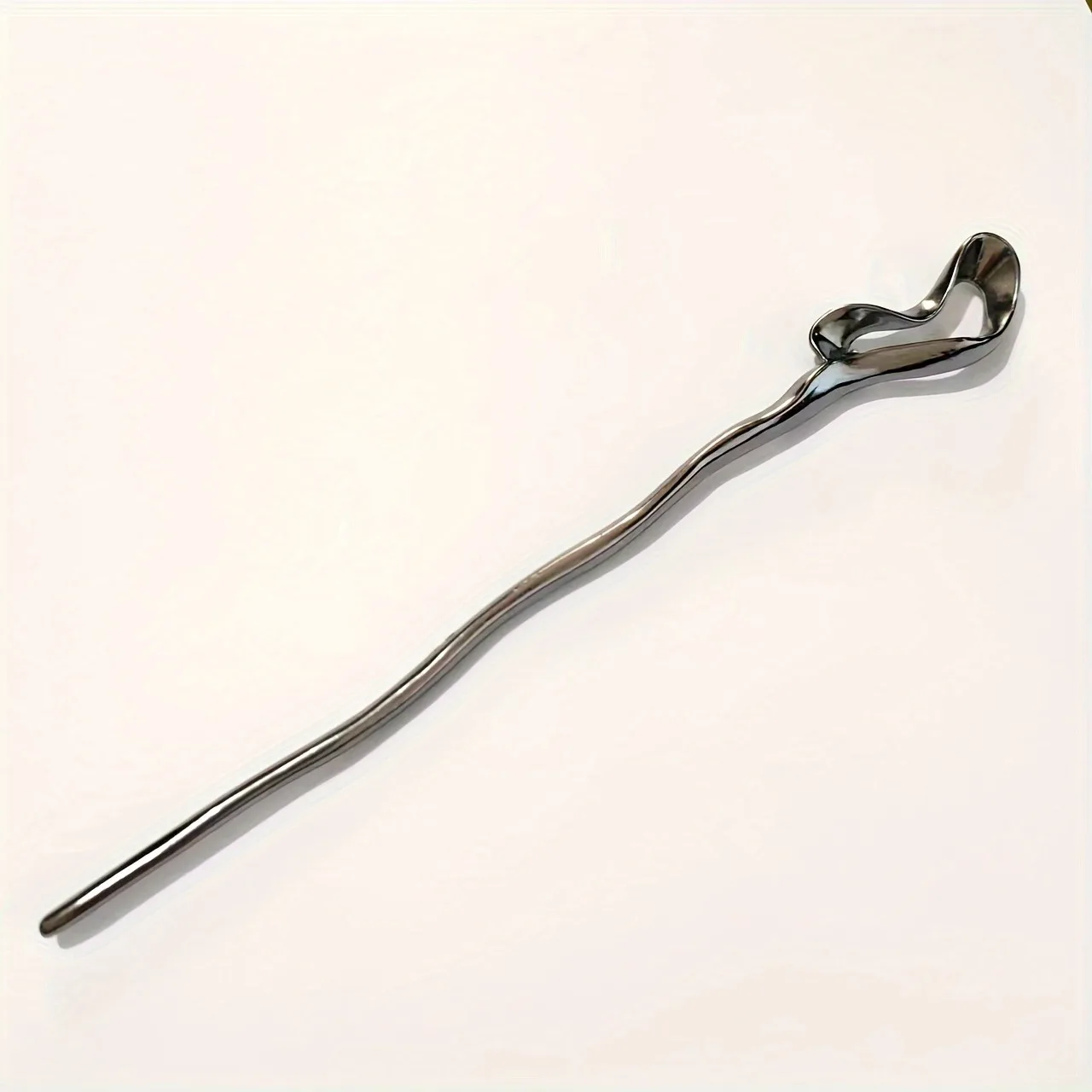 دبوس شعر جديد بسيط وعصري غير منتظم مصنوع من خليط معدني يرتدي يوميًا مع شعر مضفر برأس ماروكو دبوس شعر صغير وفريد من نوعه