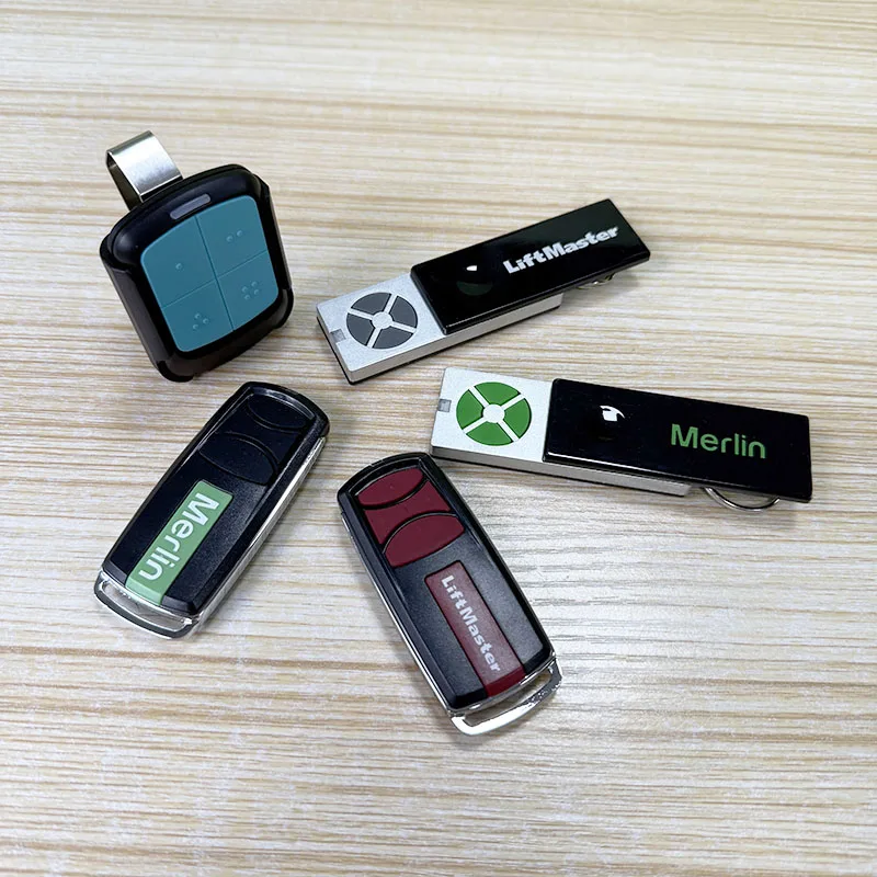 Merlin E950M Garage Remote Control Garage Door Opener Security+ 2.0 433.30 433.92 434.54MHz