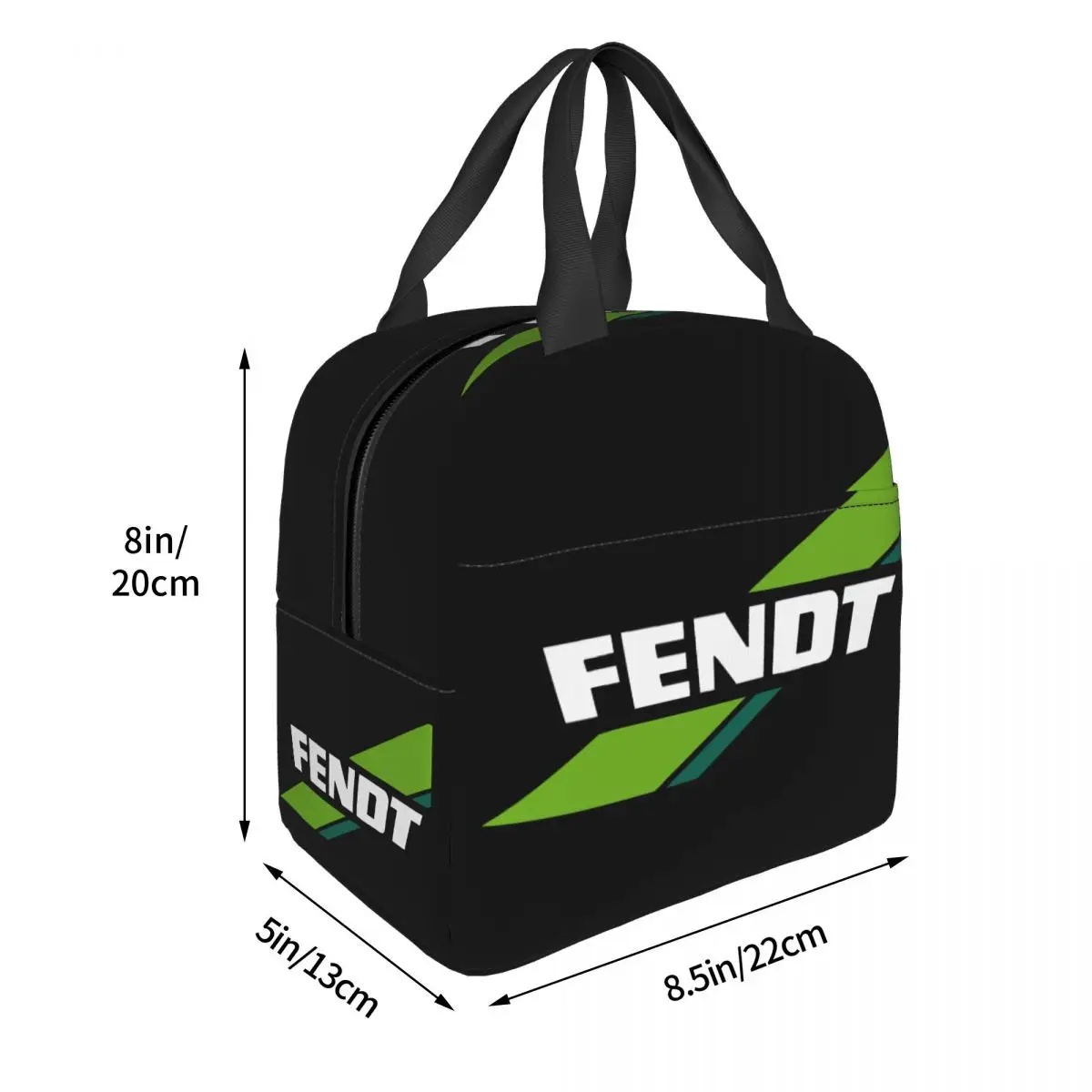 Custom Fendt Tractors Logo Insulated Lunch Bags for School Office Portable Cooler Thermal Lunch Box Women Children