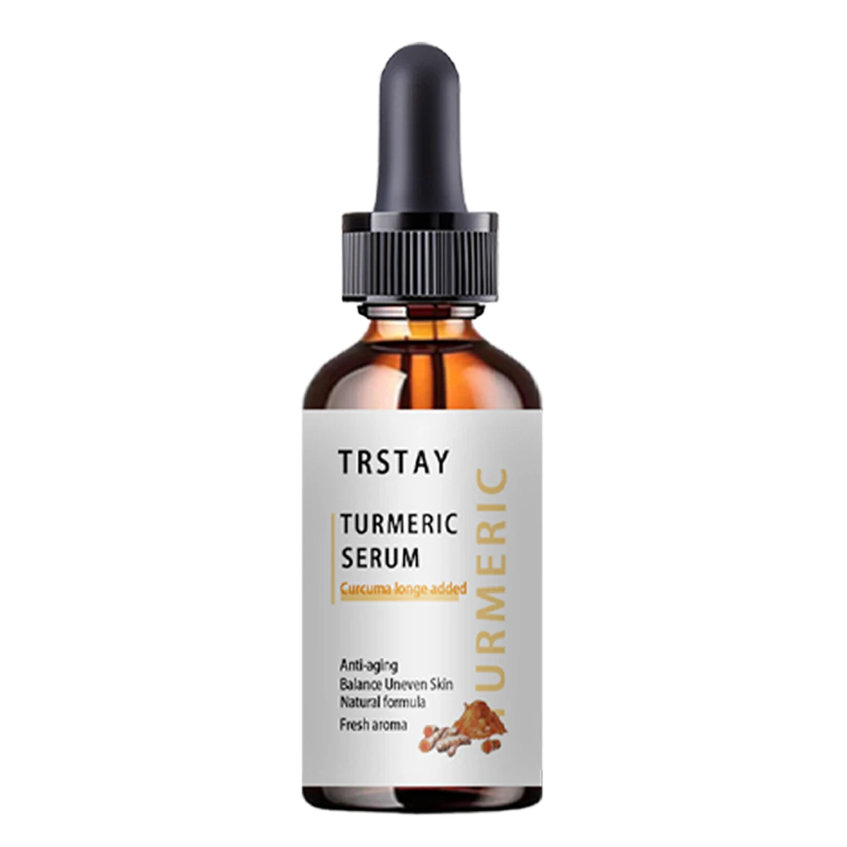 Turmeric Face Serum Whitening Dark Spot Remover Acne Scar Bright Skin Corrector Facial Essence Improve Roughness Skin Care