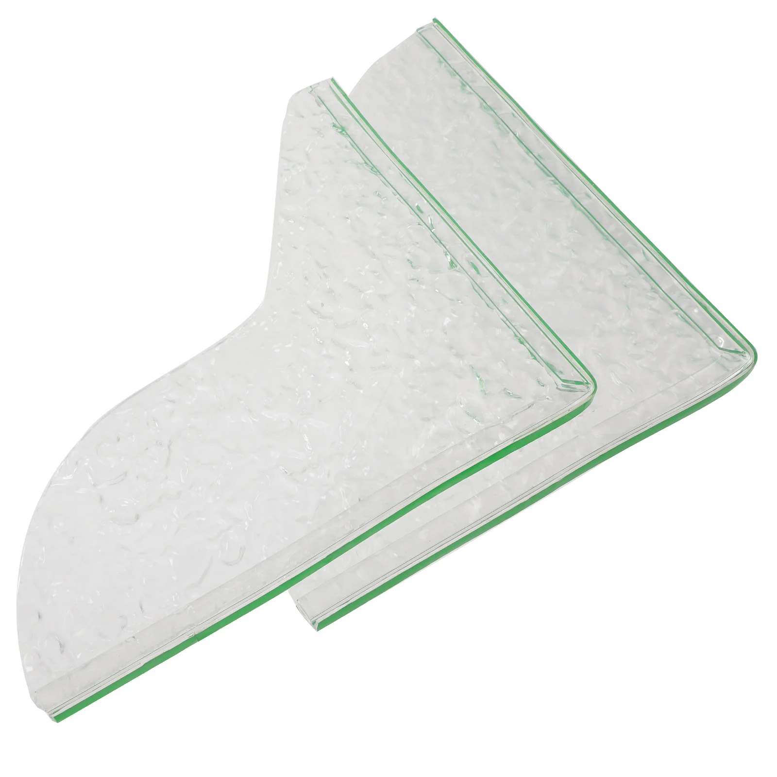 

2 pcs Acrylic Bathtub Splashing Guard Clear Shower Corner Water Proof Display Stand Safety Mask Bathroom Accessories