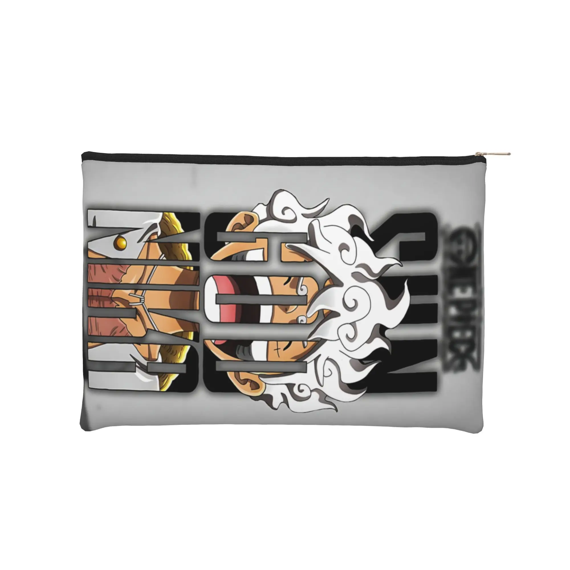anime Lightweight Cute pouch One Piece Anime Luffy Makeup Bag  Toiletry Bag with Zipper Makeup Organizer