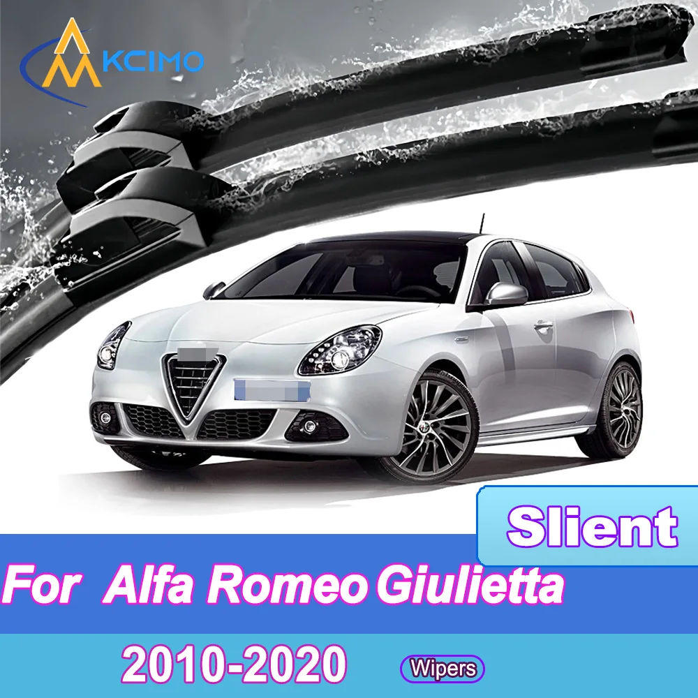 

For Alfa Romeo Giulietta 940 2010-2020 Front Windshield Wiper Blades 2pcs Slient Rain Windscreen Window Accessories