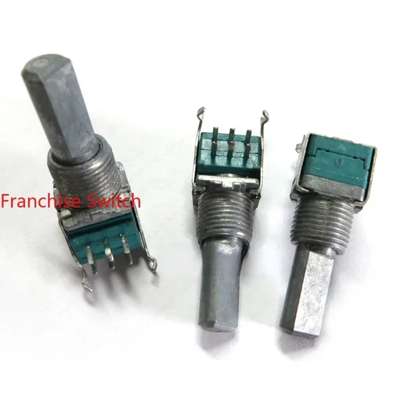 10PCS Precision R097 Audio Volume Duplex Potentiometer B50K-20MMF With Bracket And Large Screw Teeth