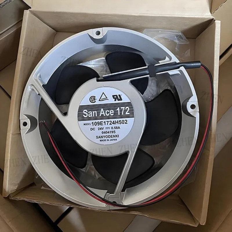 

1 шт. Новый вентилятор охлаждения инвертора 17250 DC24V 0.58A 17CM 2Pin для 109E1724H502