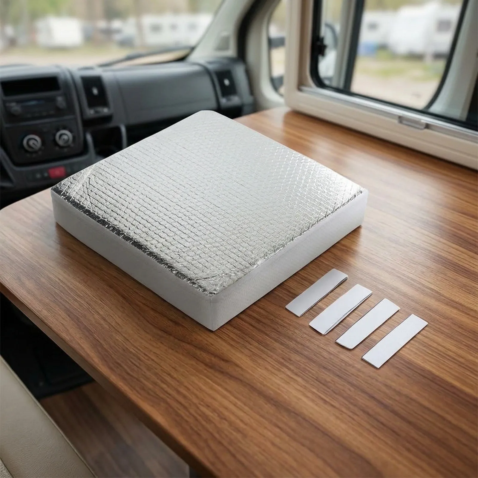 Camping 36*36*7 Insulation Cover Easy Installation Effective Insulation Heat Transfer Reduction Standard Vent Size