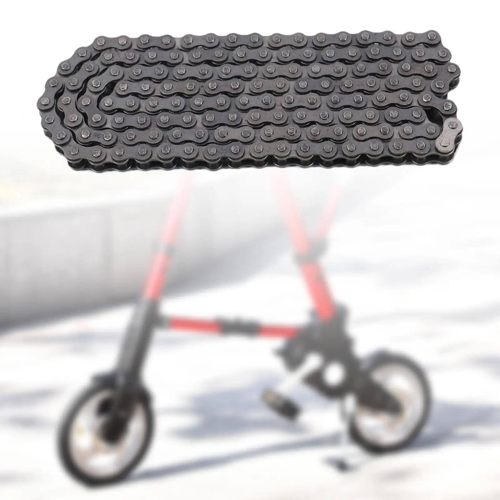 Karting Speed Chain Tandwielketting Accessoires Herbruikbare reserveonderdelen Stevig metaal Multifunctioneel Eenvoudig te installeren fietsketting