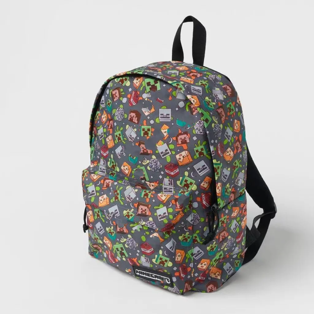 Sac à dos imprimé dessin animé pour enfants, cartable d'école de maternelle, Double sac à bandoulière de grande capacité, sacs pour enfants