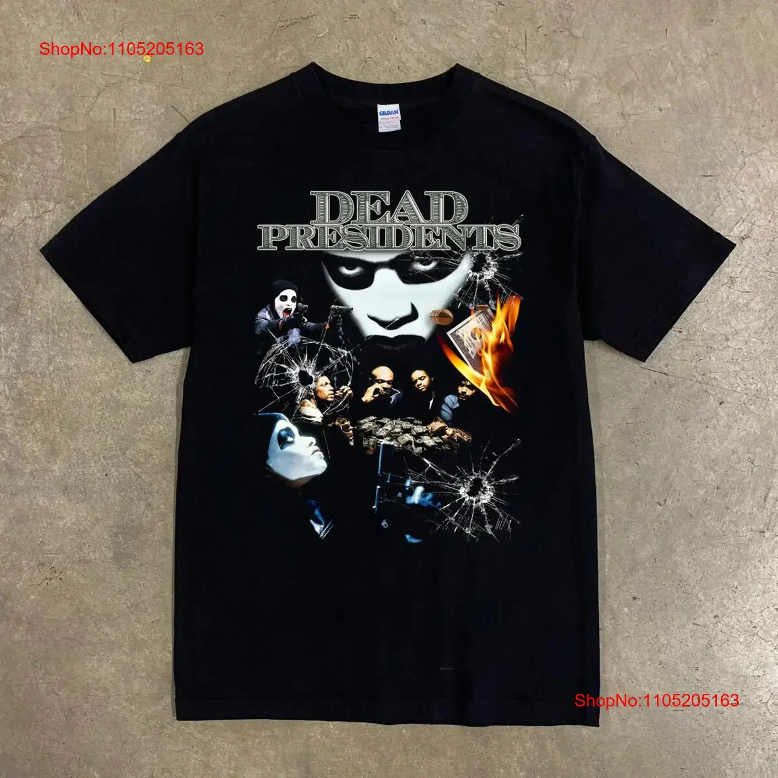 Dead Presidents 90's Movie Halloween T Shirt vintage Washed Casual designer clothes Unisex Stylish Slightly fashion Stretched