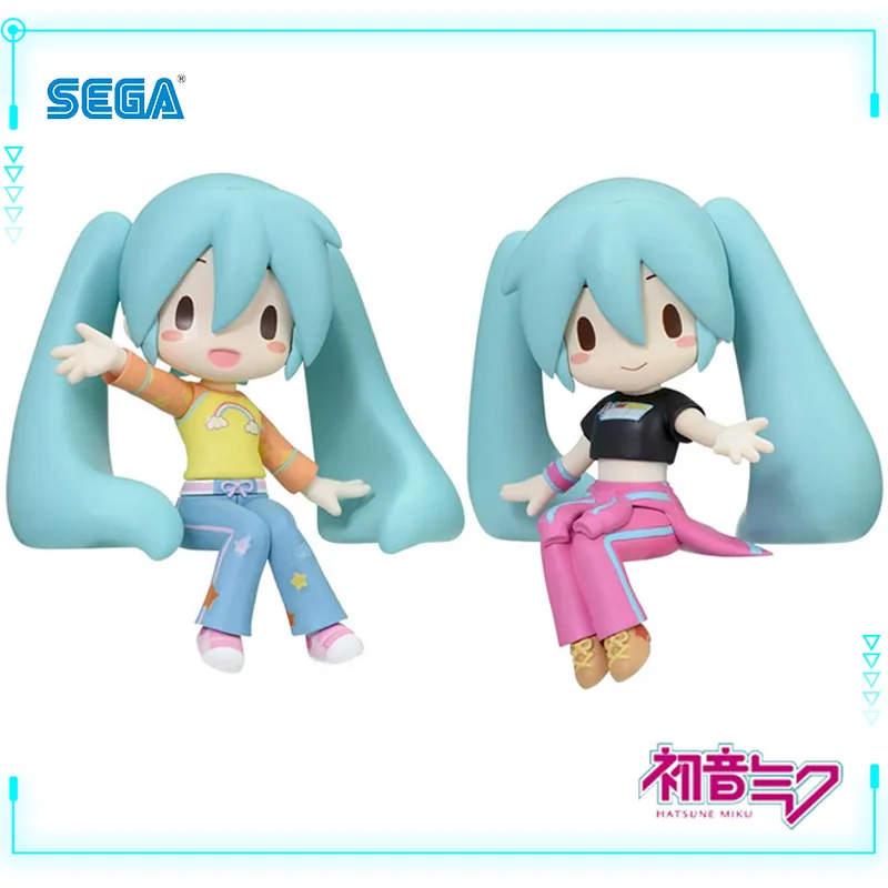 セガオリジナル本物のボーカロイド初音ミクファッション魔女愛とベリーふわプチ-7-センチメートルコレクション模型玩具-pm-chokonose-フィギュア