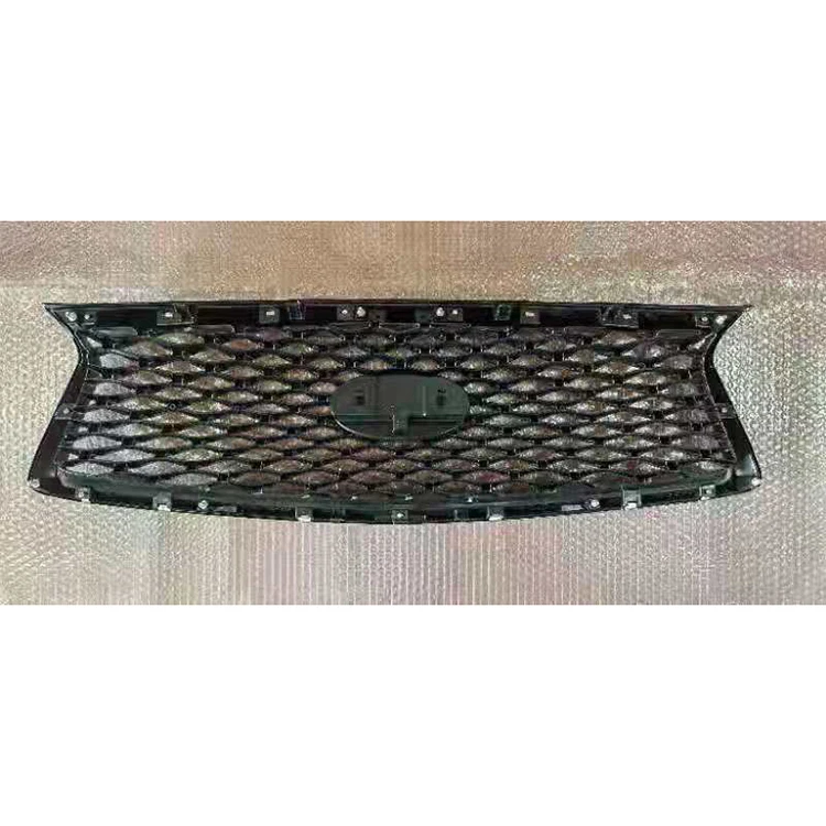 Hot Selling Car Parts Without Camera Hole Gray Inside Chromed Frame Car Front Grills For INFINITI Q50 2018-2021 2020