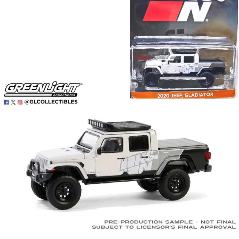

Greenlight 1:64 2020 Jeep Gladiator K & N Filters - 2019 SEMA Build Model Limited Edition Collectible Wall Pendant Gift