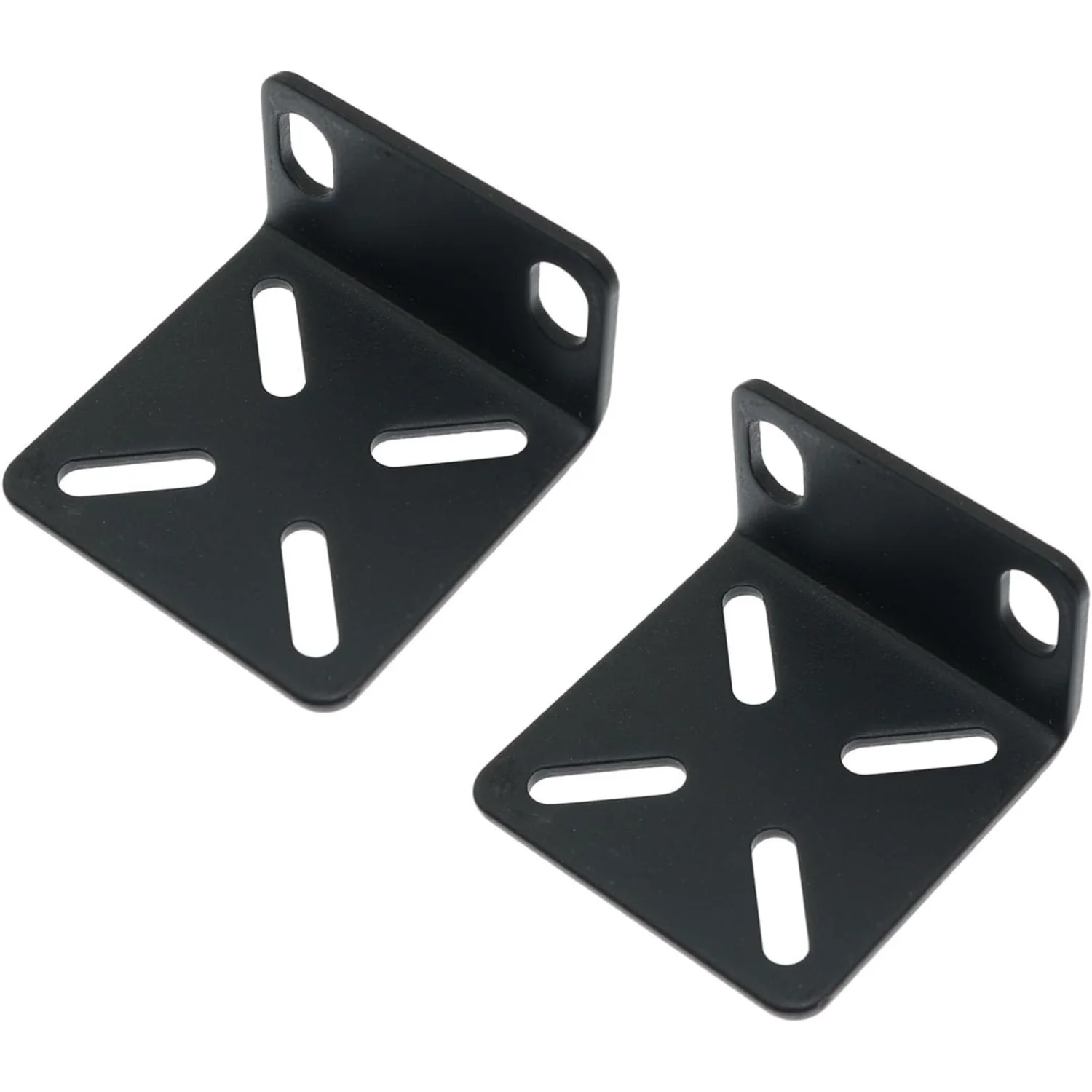 Kit de rack de orelhas de rack ajustável de 2 peças para interruptores largos compatíveis com alguns,,,,,,,, Tech Products