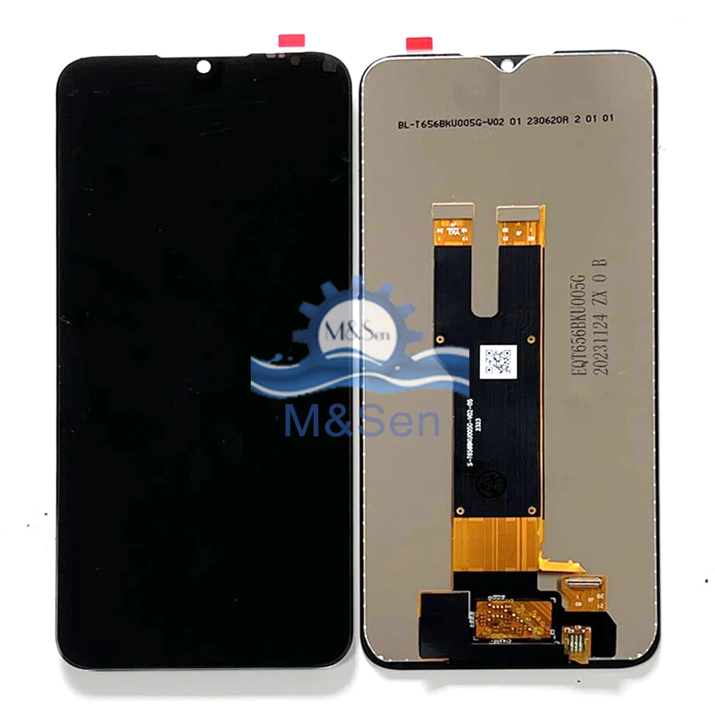 Original For ZTE Blade V50 Smart LCD 7060 LCD Display Screen Touch Panel Digitizer For ZTE Blade A73 LCD A73 4G 7060 LCD Frame