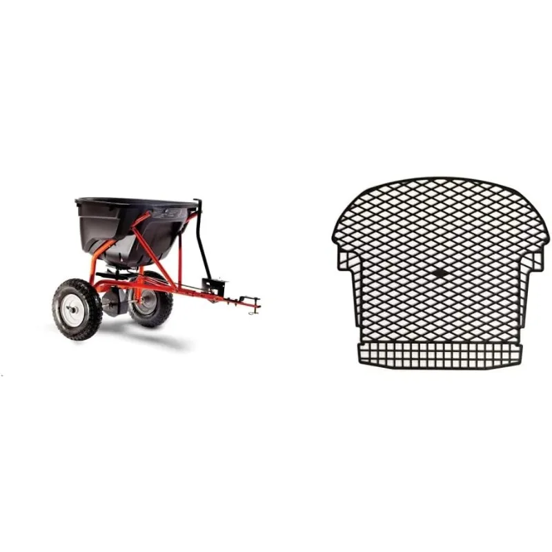 Agri-Fab 45-0463 130-Pound Tow Behind Broadcast Spreader & 110-130 lb. Spreader Grate Kit