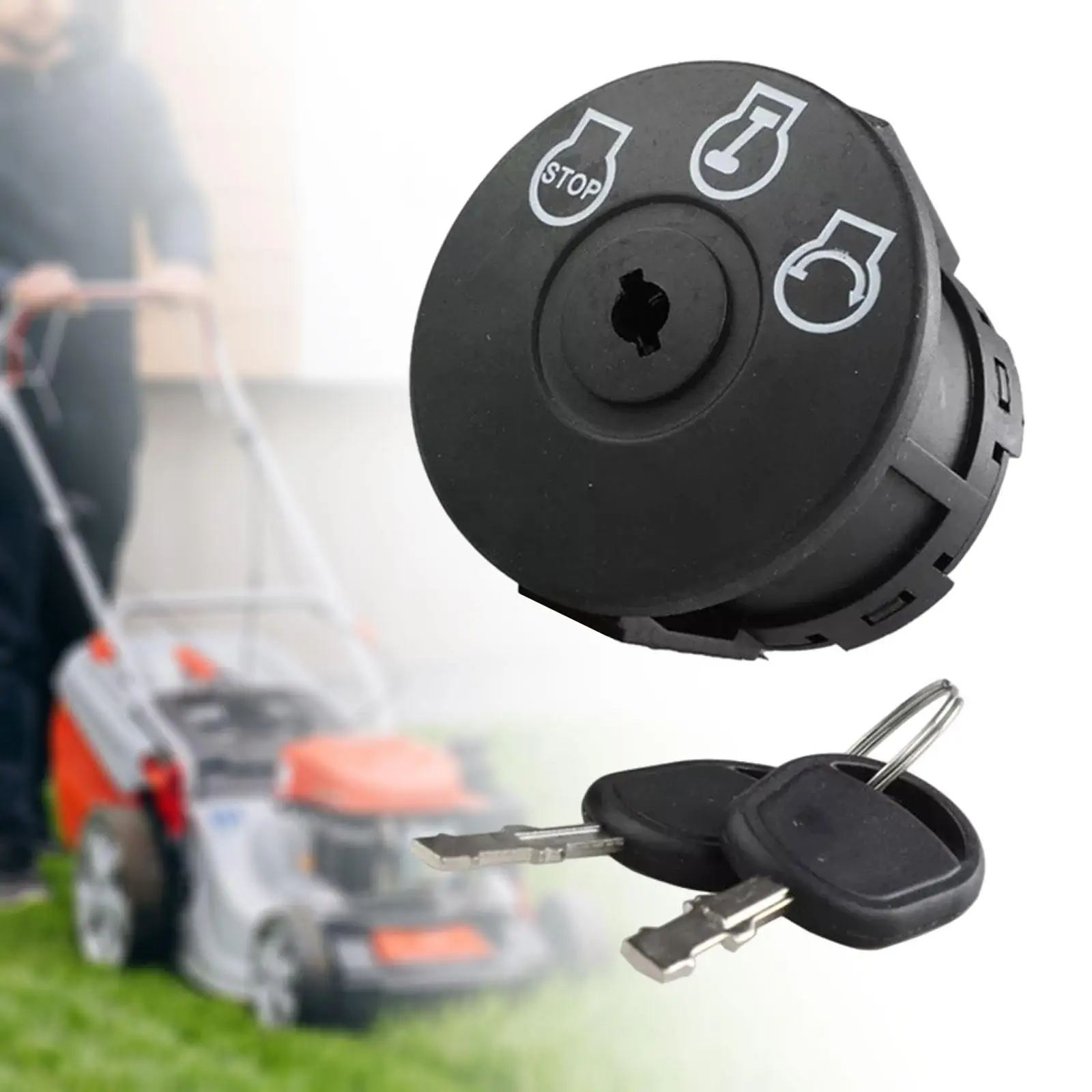 

Выключатель зажигания с 2 ключами, замена 925-04228/725-04228, профессиональная запасная часть для газонокосилок 1023E cc760ES 12AE764N