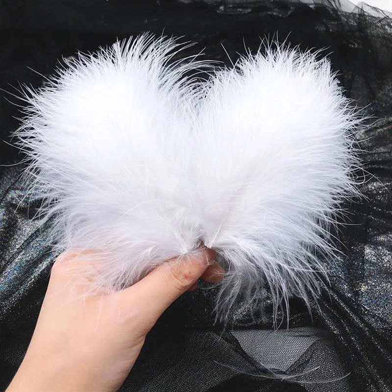 2Pcs Fairy White Feather Hair คลิปเครื่องประดับศีรษะงานแต่งงานสำหรับผู้หญิงหญิงสาวทุกวันบุคลิกภาพหวาน Feather Barrettes เครื่องประดับผม