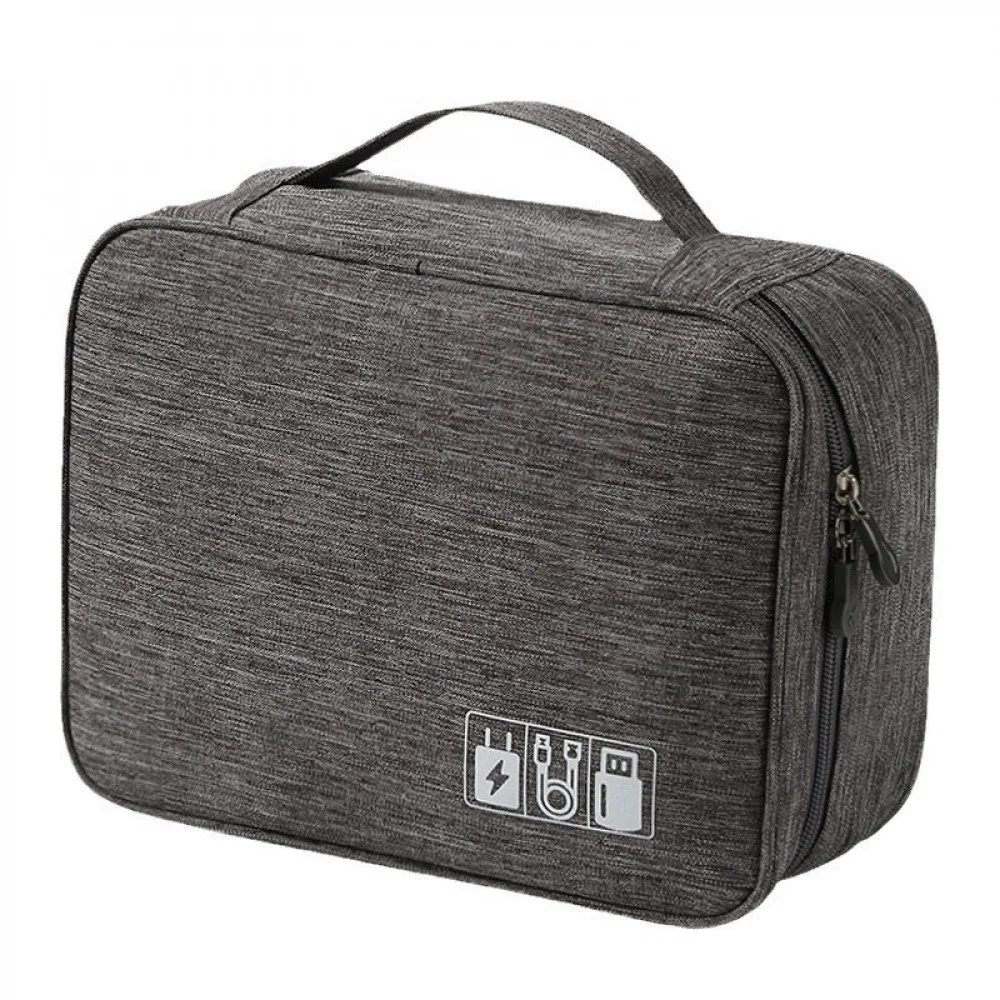 Cable Storage Bag Waterproof Digital Electronic Organizer Portable USB Data Line Charger Plug Storage Bag Travel Cable Organizer