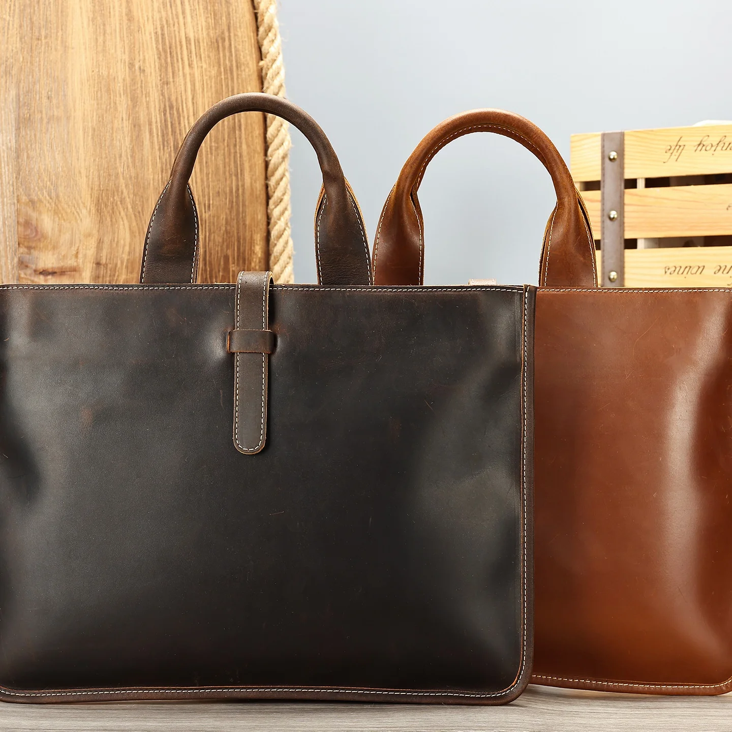 

Мужская сумка из натуральной кожи в стиле ретро, сумка из натуральной кожи на одно плечо с наклонным крестом, деловая сумка из воловьей кожи с верхним слоем