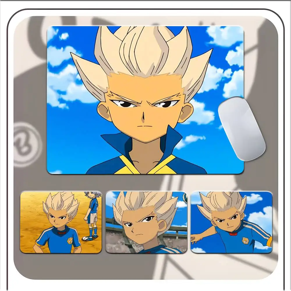 لوحة ماوس صغيرة من Anime Inazuma Eleven، وسادة كمبيوتر محمول مضادة للانزلاق