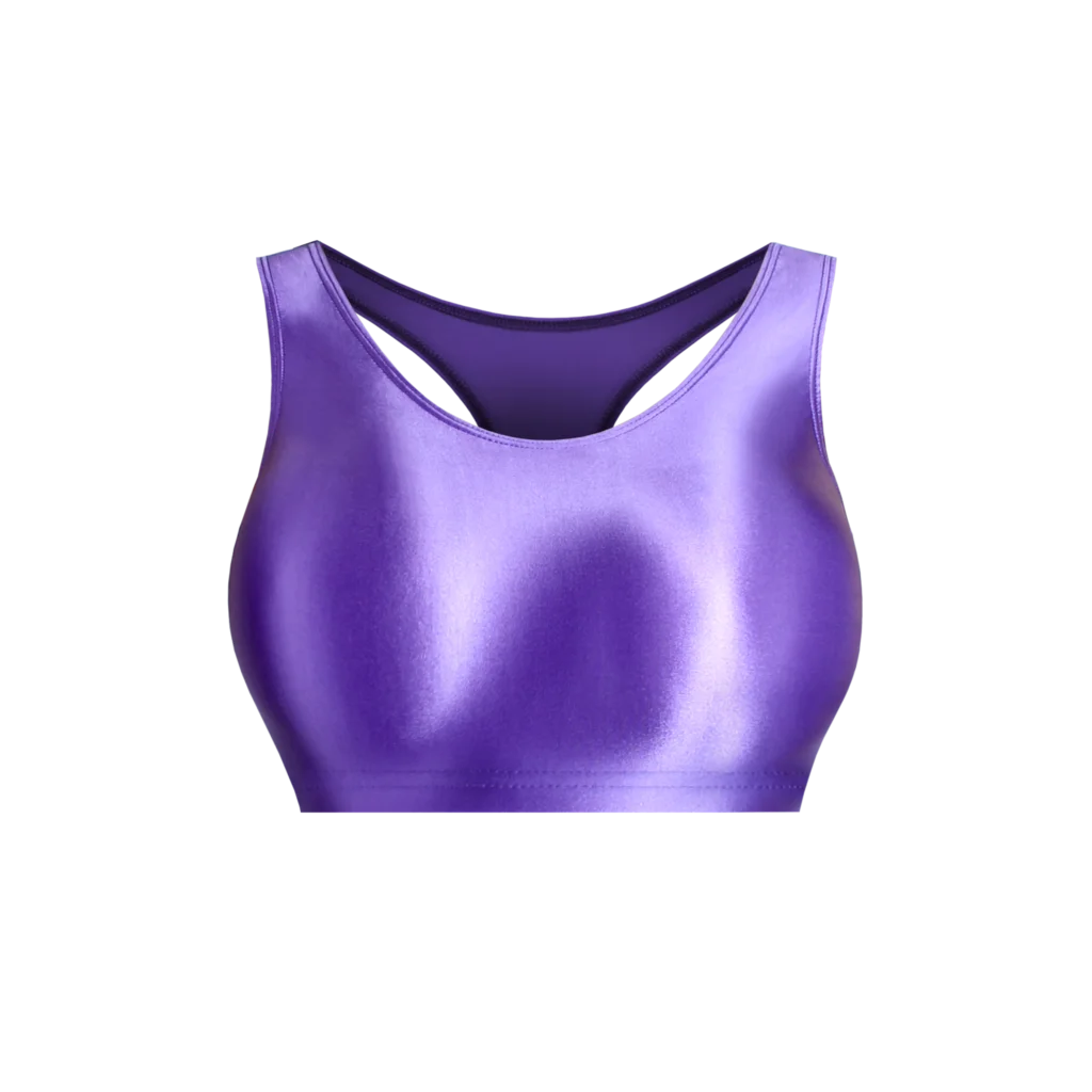 Tights Women Round-Neck Tank T-Shirt Shiny Satin Glossy Tops Summer Blouse Yoga Fitness Vest Camisole