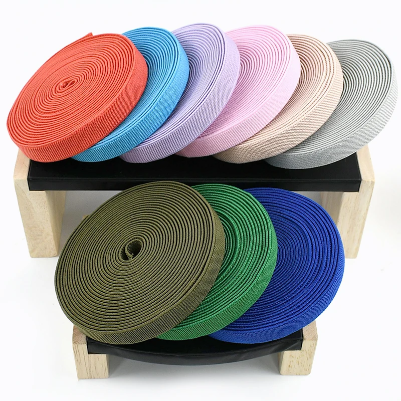 

1-10M Meetee 15mm Elastic Rubber Bands for Sewing Garment Belt Elastics Band Stretch Webbing Tapes Underwear Decorative Ribbons