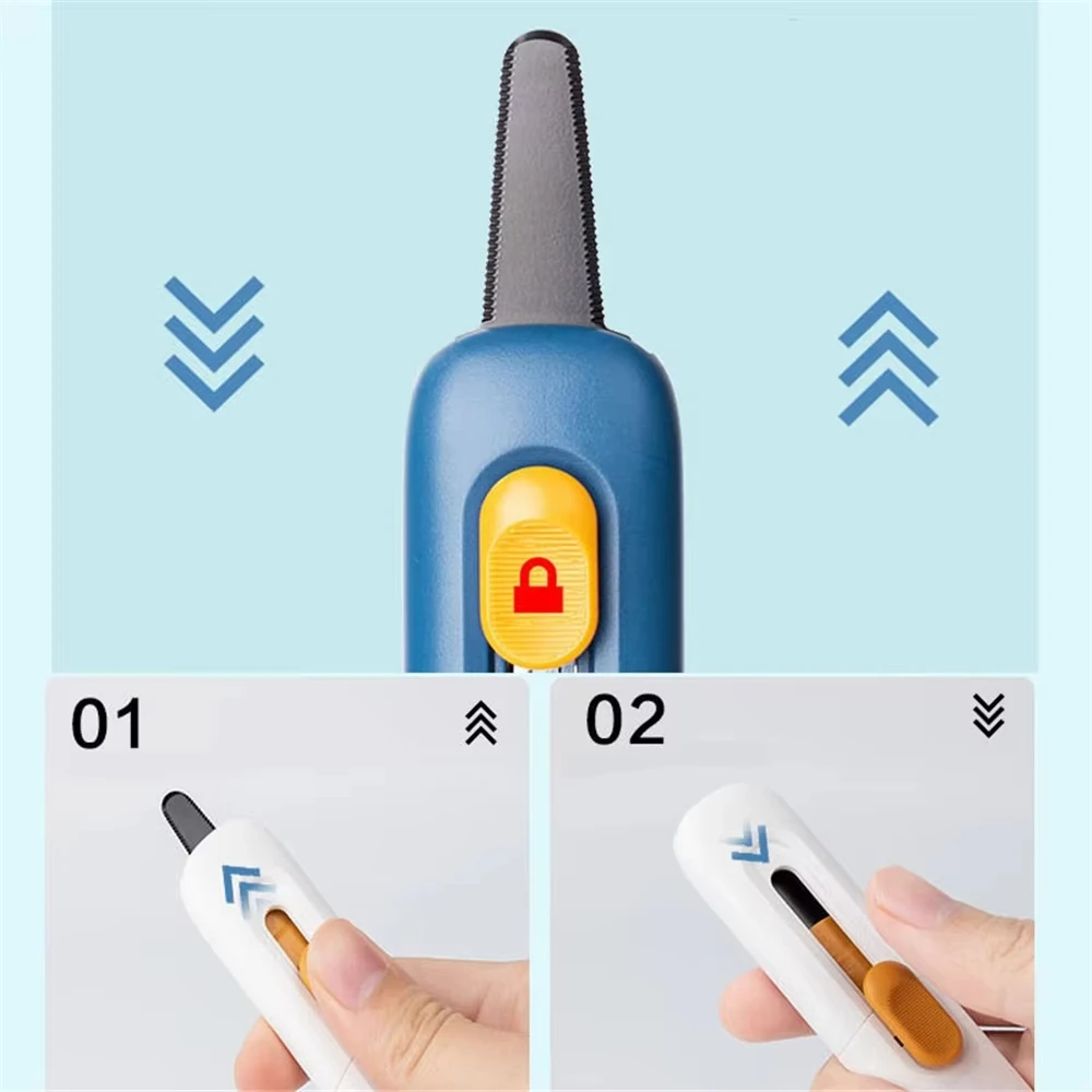 ديلي سكّين متعدّد الاستخدامات سكين جيب متعدد الأغراض Nosж صندوق ورقي القاطع رسالة فتاحة مكافحة اللصق شفرة قابلة للسحب للمنزل مكتب #4