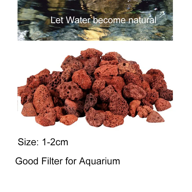 100/250/500g Aquarium Fish Tank Filter Media Volcanic Rock Biological Ball Bio filter Clear Water Aquarium Media For Fish Tanks