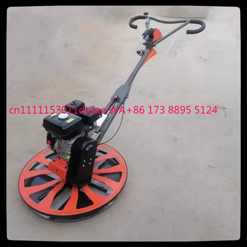 concrete 60/80/100 small polishing machine, cement road surface finishing and smoothing machine