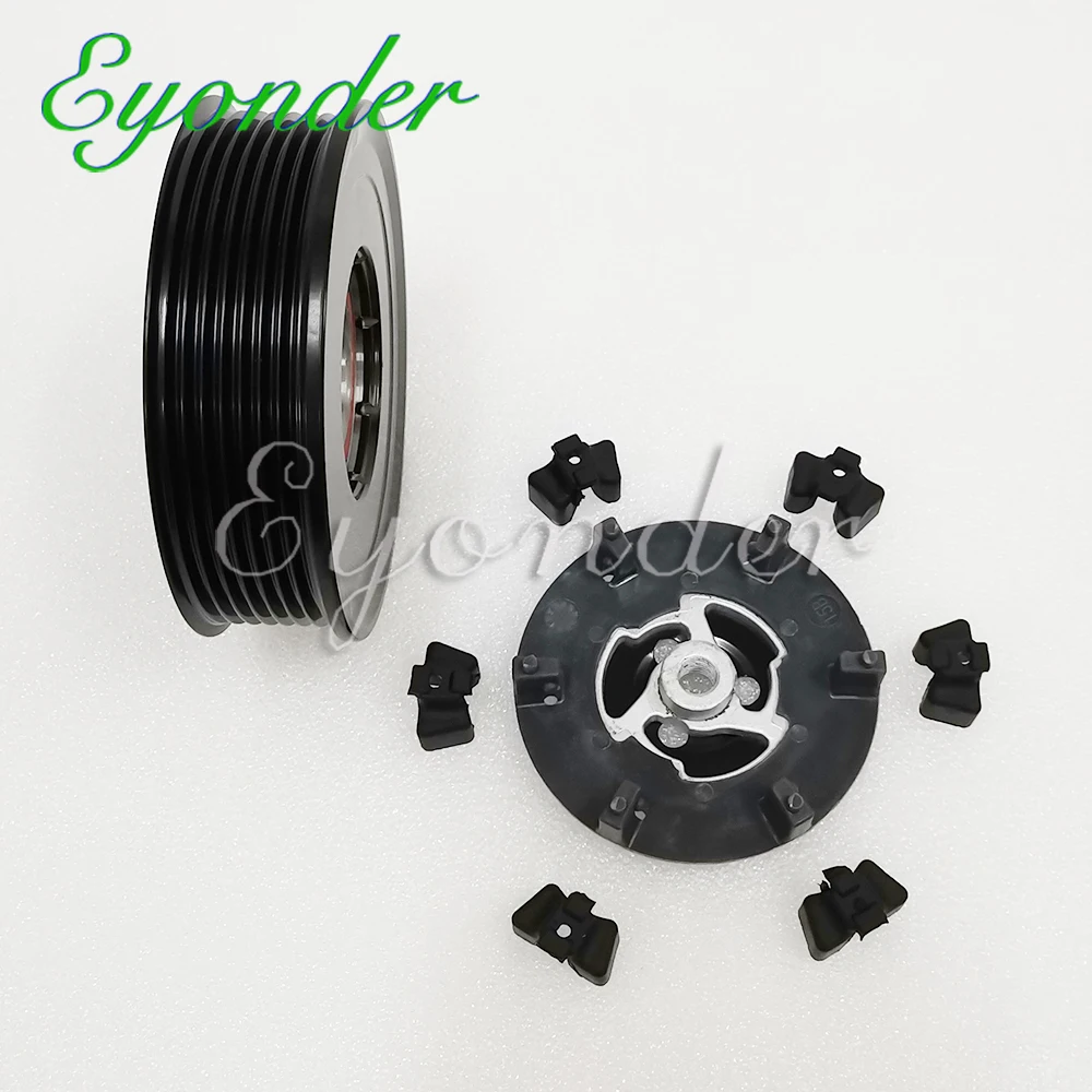 

64526956719 64526956719-02 64526980085 64529174804 A/C AC Compressor Clutch Pulley PV7 for BMW 135I E82 335I E90 Z4 X1 35I