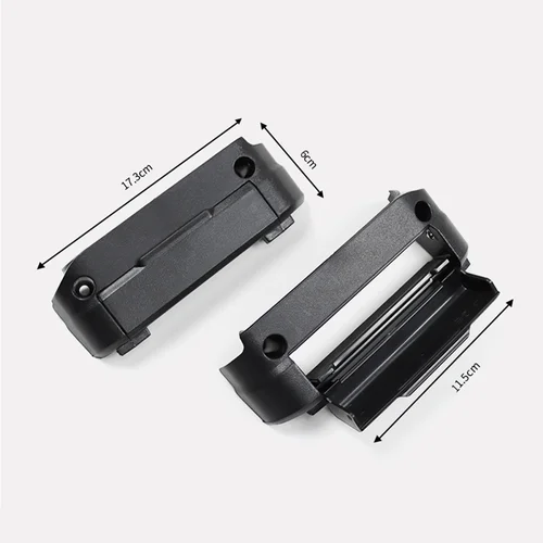 Imagen 2 del producto Caja de almacenamiento con manija de agarre para puerta delantera y trasera de coche, bandeja organizadora para Suzuki Jimny 2019-2025, accesorios interiores para guardar y orden