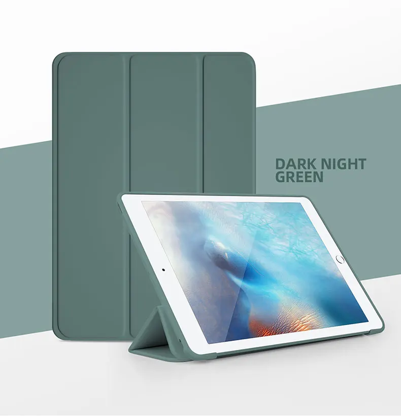 Flip-Cover Tablet-Hülle für iPad Air Pro MINI Hüllen 3 4 5 6 7 8 9 10 Generation 11 13 12,9 2024 2025 Lederhülle Standhüllen – Detail 24