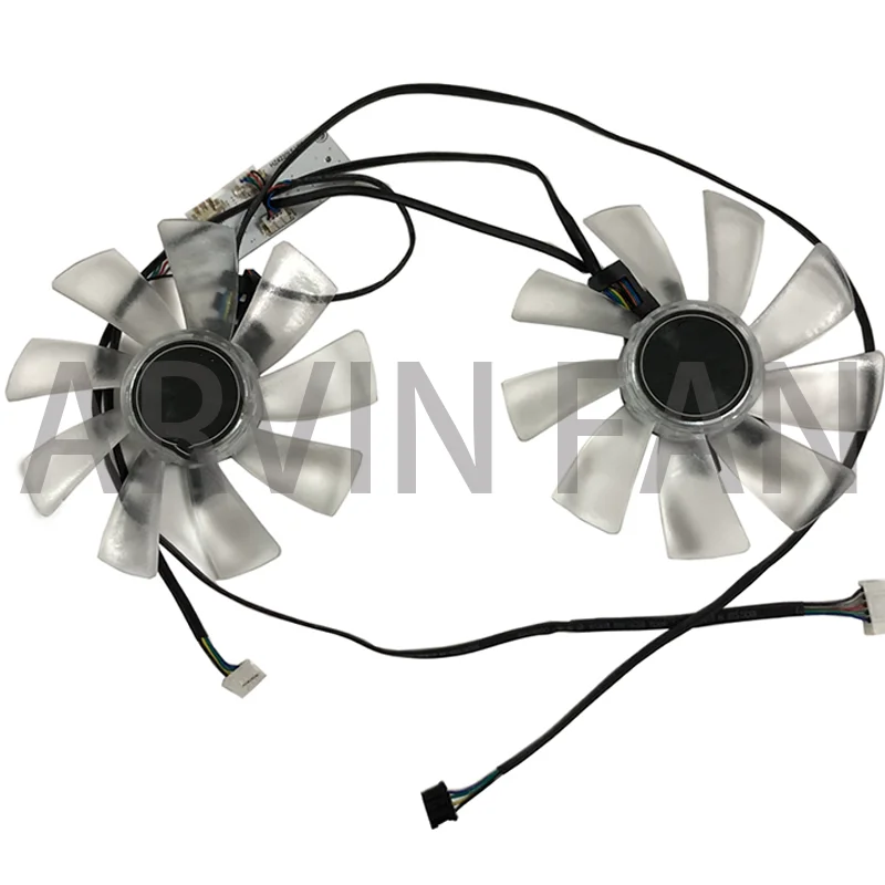 2Pcs/Set GPU VGA Cooler,Video Card Fan,FY10015M12LPA,For KFA2 RTX 2070 2080 Super EX (1-Click OC),For KFA2 RTX 2060 PLUS EX