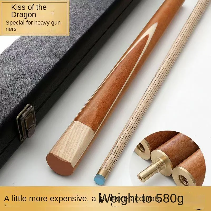 

New Model 9.8mm Billiard Cue Made of Grade A Maple and Ash Wood Hand-Polished Universal for Black Eight Ball Nine Ball Snooker