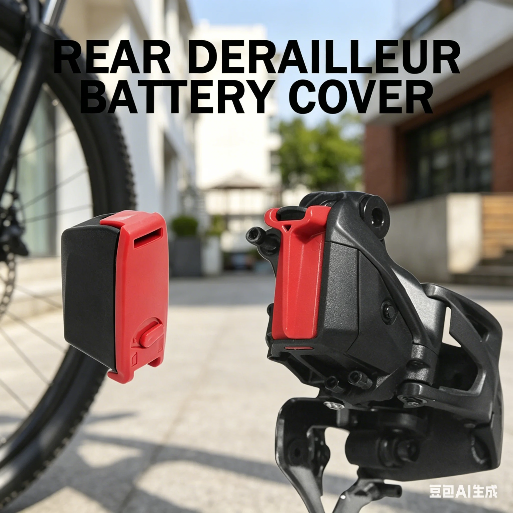 

1pc Battery Cover For SRAM For ETap Front Rear Derailleur Terminal Plastic Battery Side/transmitter Protection Cover