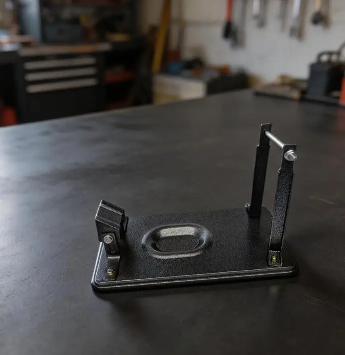 

Быстросъемная инвертированная рабочая стойка для электрического рубанка, антивибрационный откидной кронштейн, инструмент для деревообработки