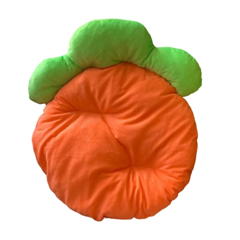  Cats Dog Bed Pet Round Nest for Dog and Cats Crate Mattress Sofa Bed Nest Furry Cover Carrot Shaped