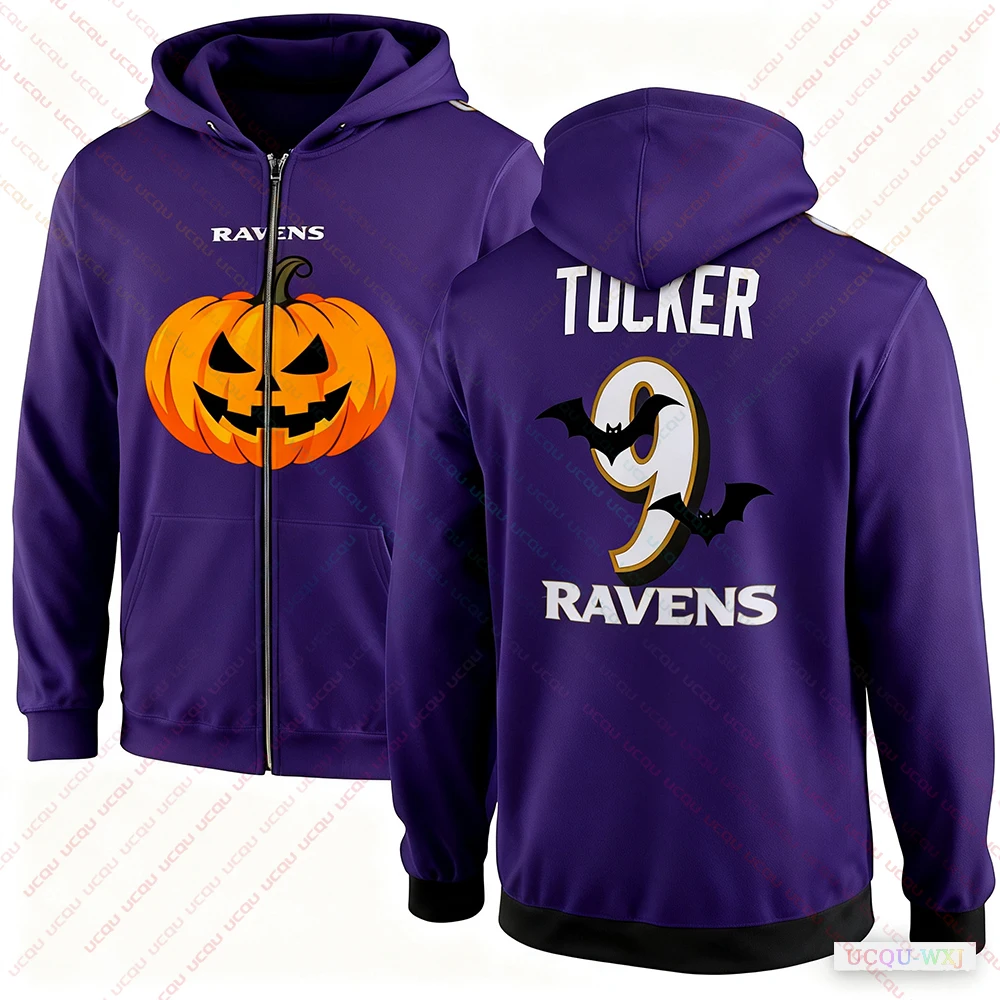 هالوين الكبار بالتيمور كرة القدم الأمريكية جيرسي الرجبي جيرسي الرياضية التدريب جيرسي تي شيرت الغربان OWEH 99 رقم