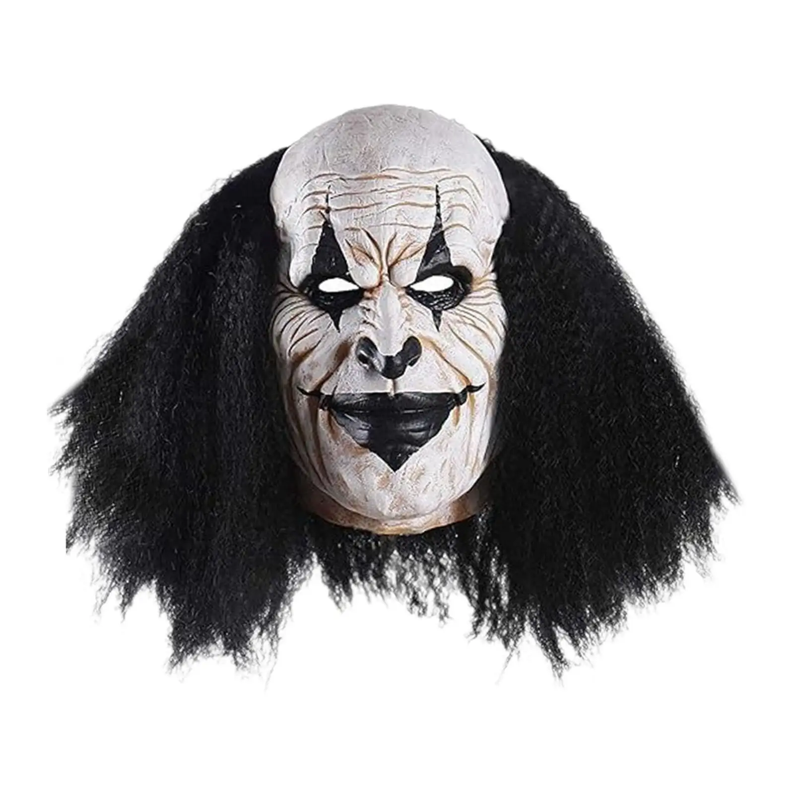 

Страшная маска злой на Хэллоуин, полная маска, костюм убийцы головы, маска, реквизит, страшная маска для взрослых, маска на голову ужасов для костюмированной вечеринки