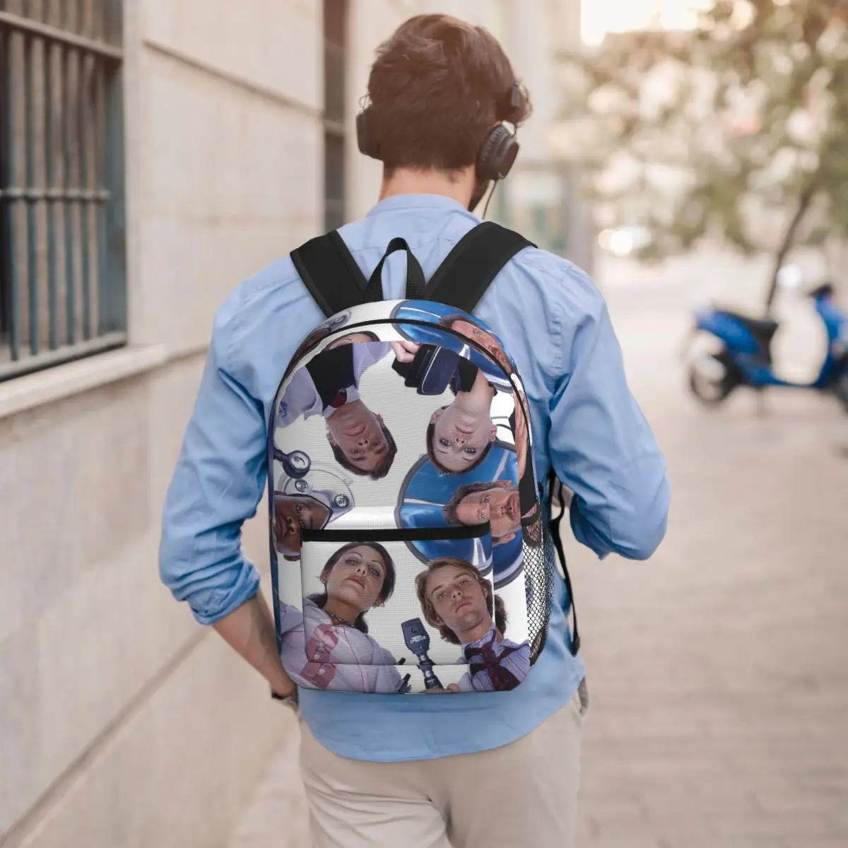 

House MD Backpack Boys Girls BookBag Children School Bag Laptop Shoulder Bags for Men Women