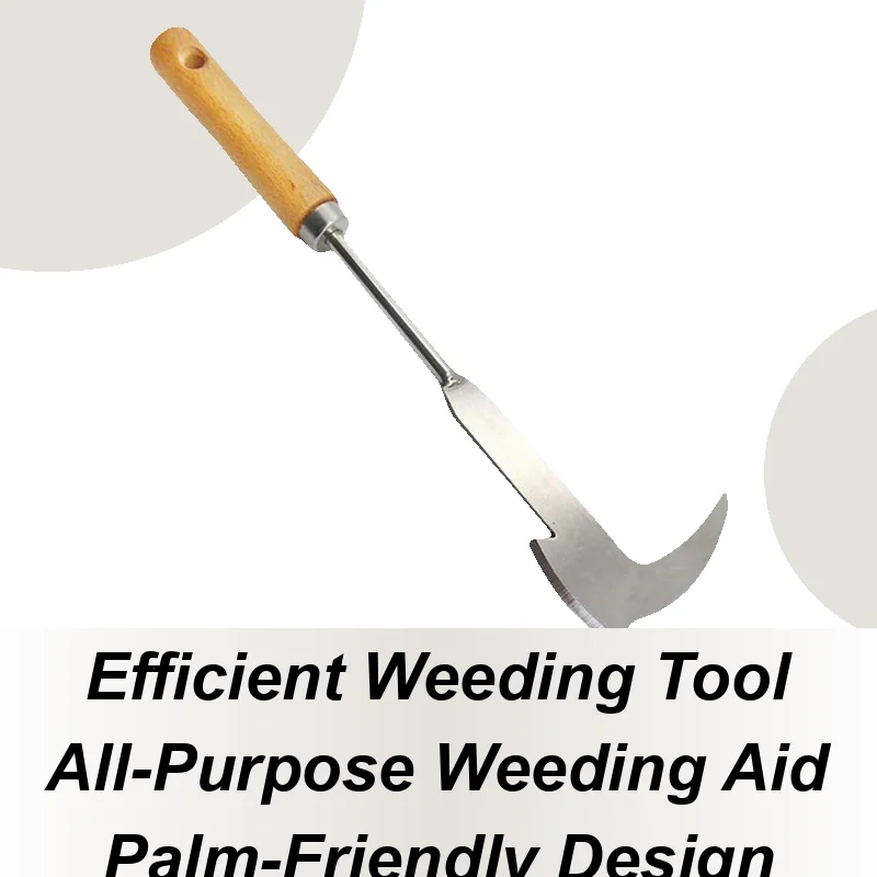 

Crevice Weeder L-Shaped Paver Grass Removal Tool Handheld Multifunctional Gardening Crevice Grass Weeder For Garden Patio
