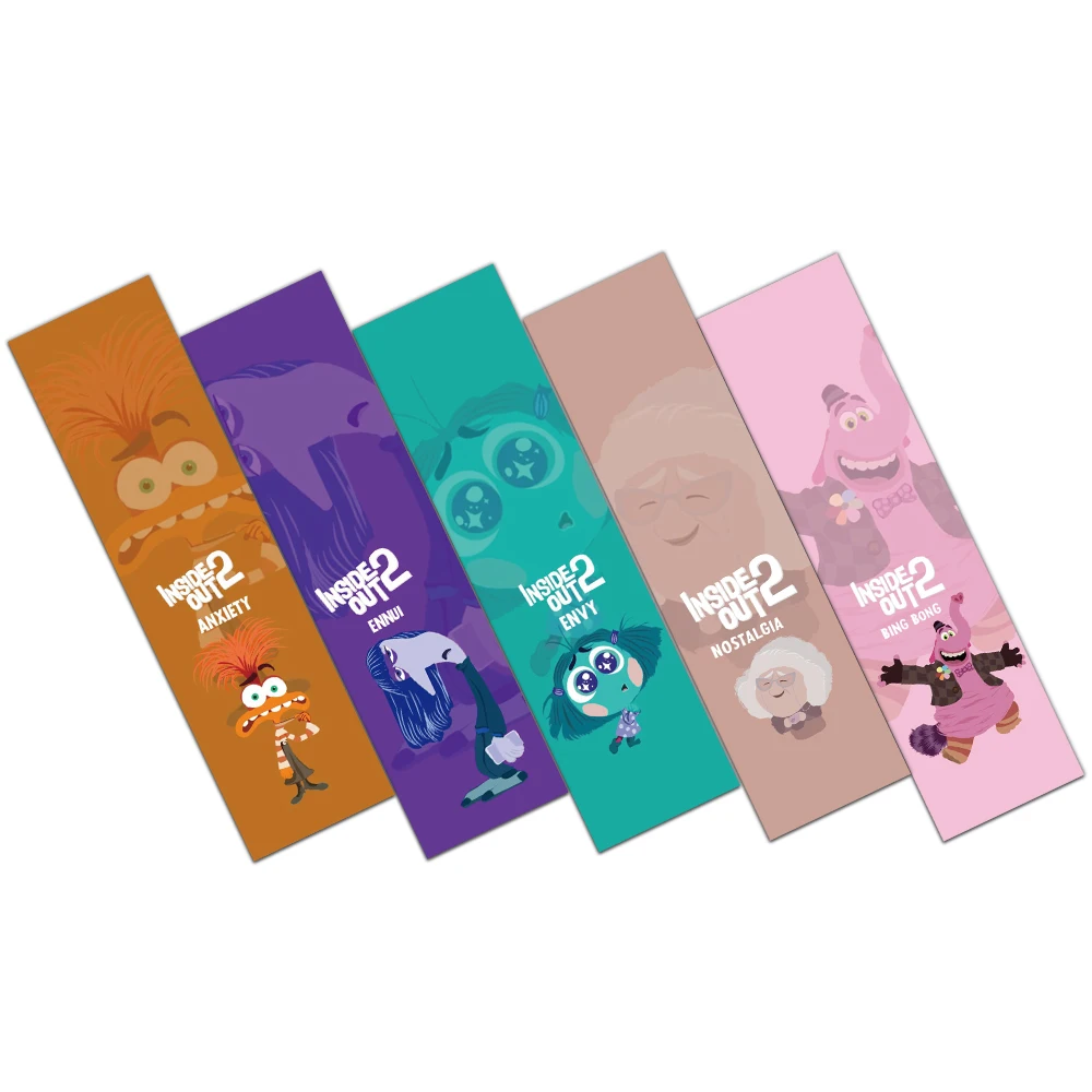 30PCS Mind Agent Team Bookmark Color Reading Page Book Marking Student Creative Gift Decoration Page Marking Cards