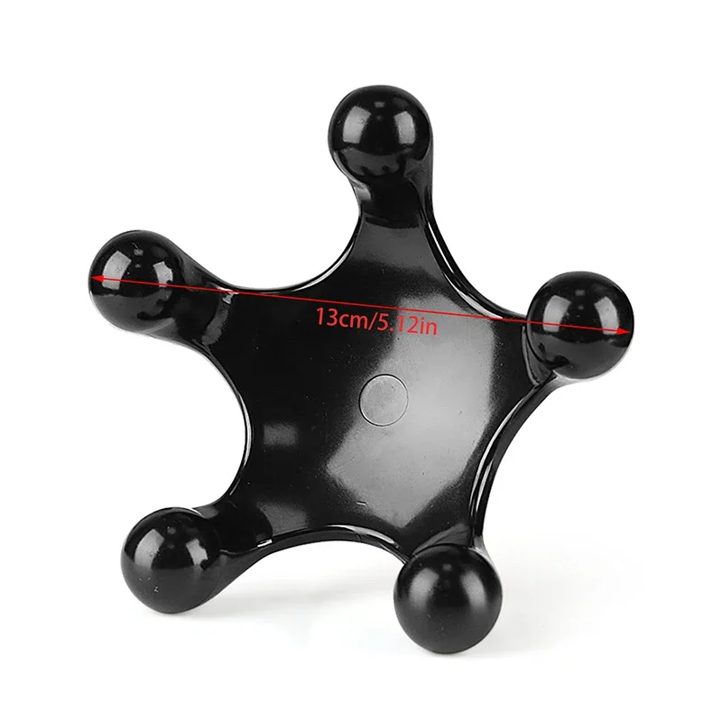 1Pcs Hand Held Massagers Tools Back Pentagram Massage Ball Acupressure Gentle Self Massager Trigger Pressure Point Massage Tools