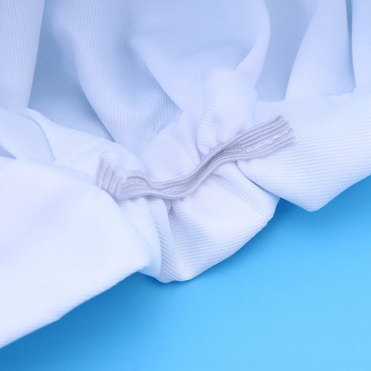 3개 어린이 모자 앞치마 요리 소매 주방 놀이 세트 교육용 창의적 요리 놀이(흰색, L)(랜덤 스타일)