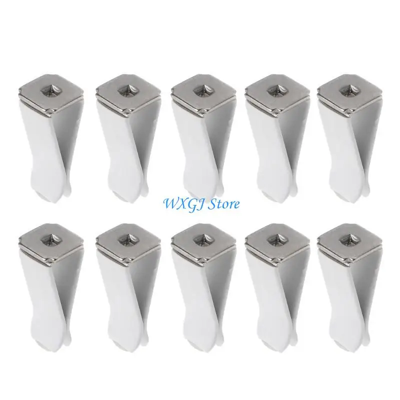 

37JE Auto Inner Ornament Air Freshener Conditioner Car Outlet Clips Vent Clip Glass Bottle Fittings Automotive 10pcs
