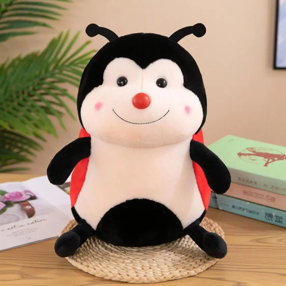 

Insect Coccinellidae Plush Toy 3D Eyes Rouge Ladybird Plush Doll Kawaii Animal Simulation Insect Stuffed Toys Adults Children
