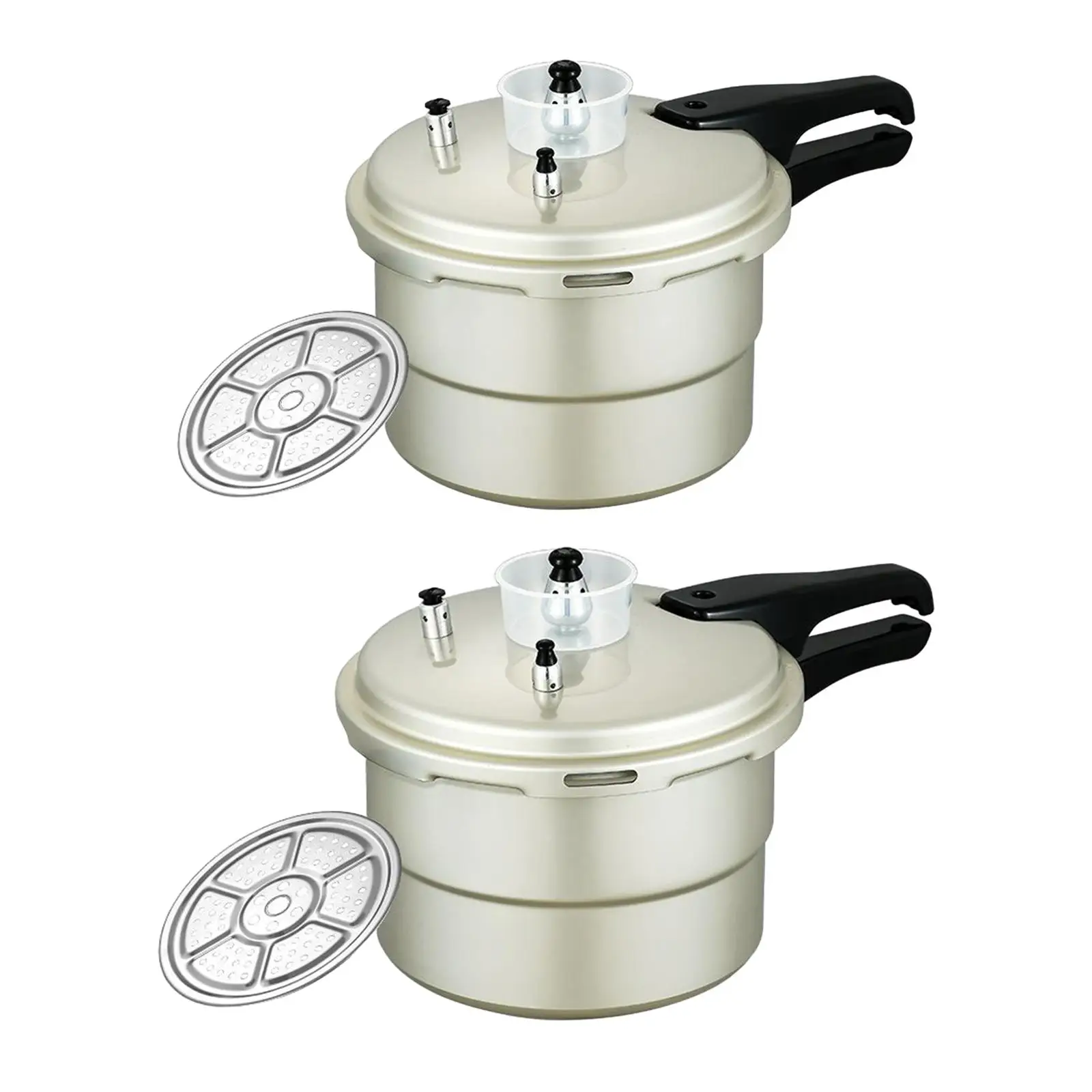 Pressure Cooker Rice Cookware for Gas or Induction Pressure Pot Canning Pot Cooking Pot for Camping Family Commercial Hotel Home